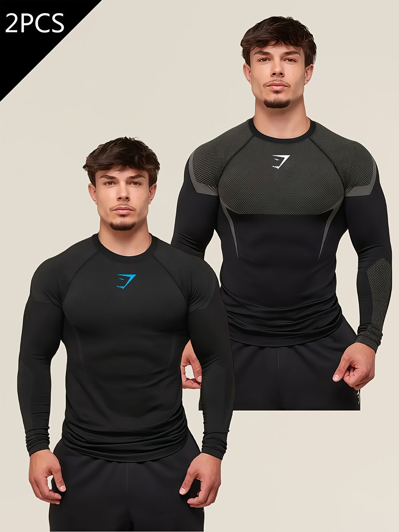 Camiseta de Compresion Superheroe Roja 2 Pares