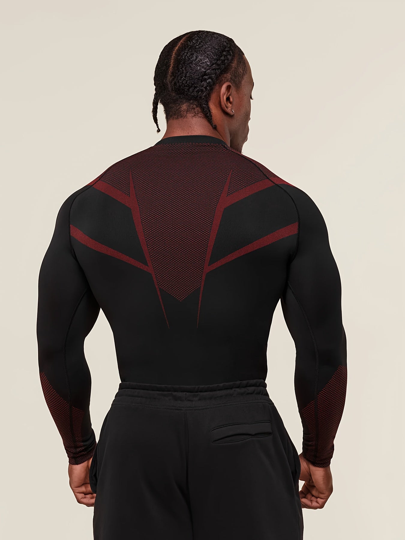 Camiseta de Compresion Superheroe Roja 2 Pares