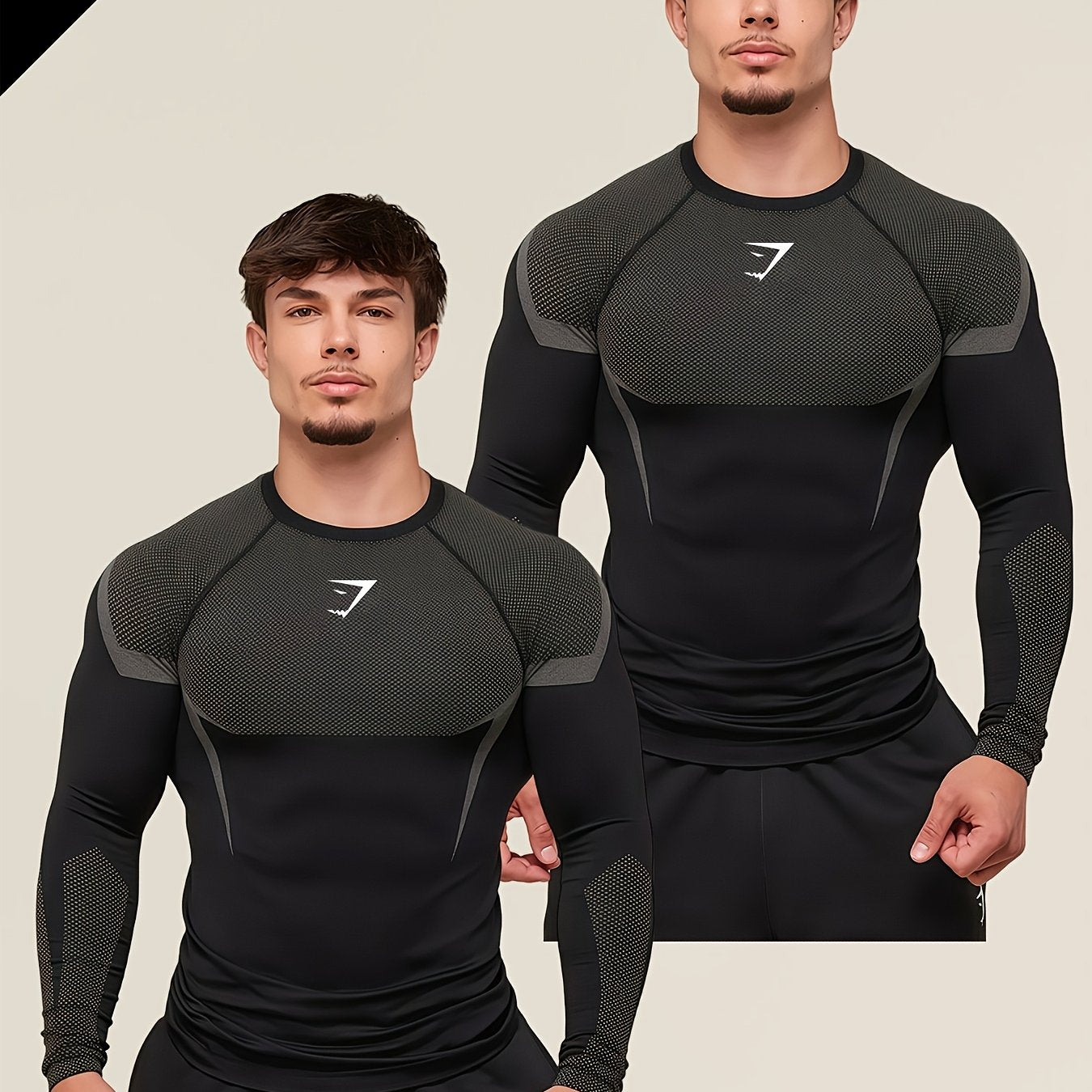 Camiseta de Compresion Superheroe Roja 2 Pares