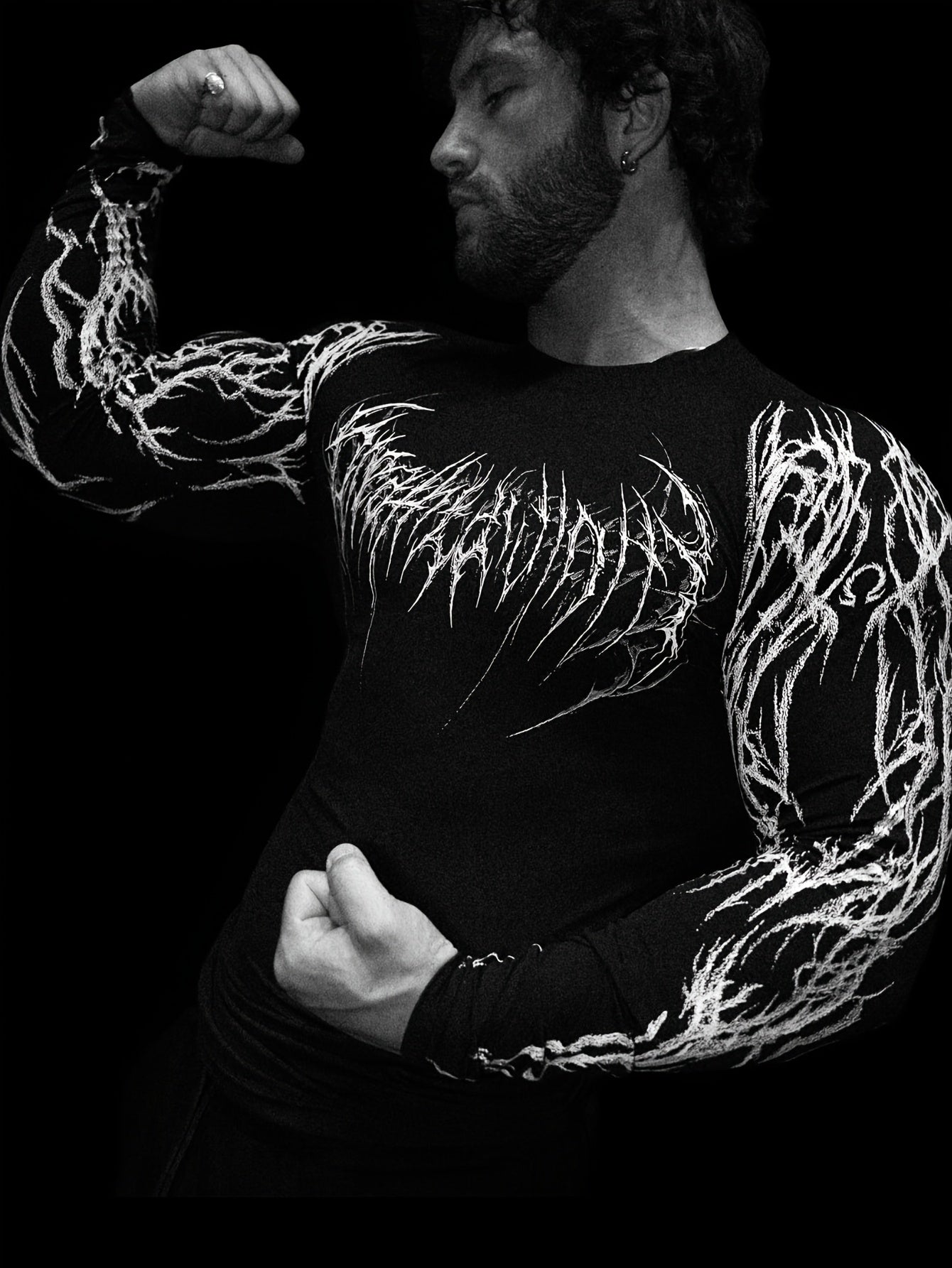 Camiseta de entrenamiento atlético para hombre