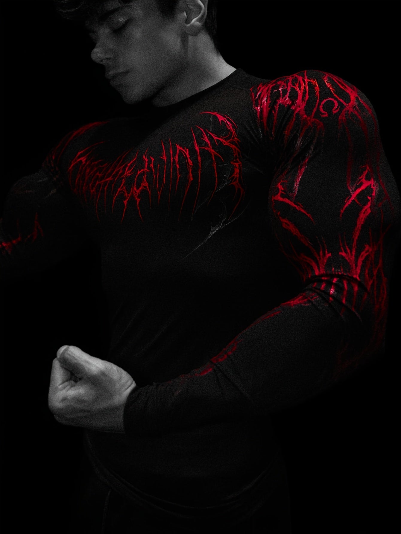 Camiseta de entrenamiento atlético para hombre
