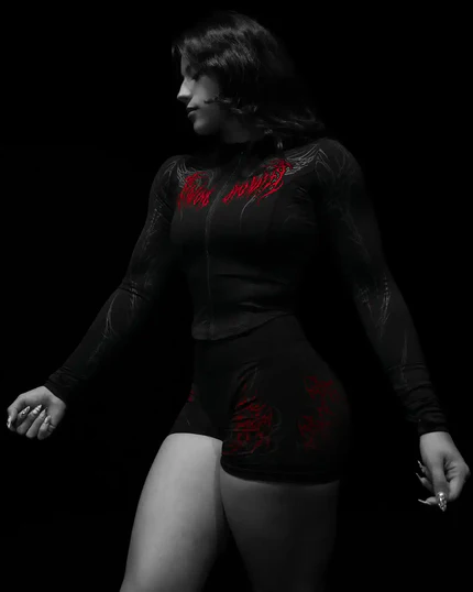 BODY Y CHAQUETA GOTICA