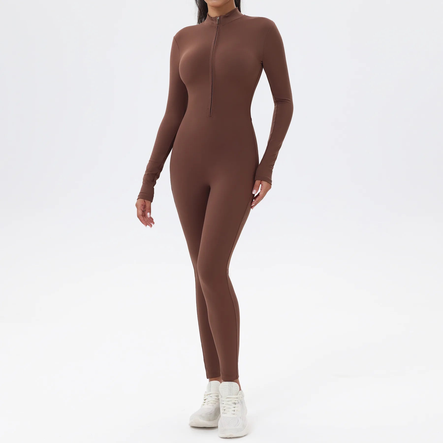GOTICO ENTERIZO LEVANTA GLUTEOS - fitted butt-lifting yoga jumpsuit.