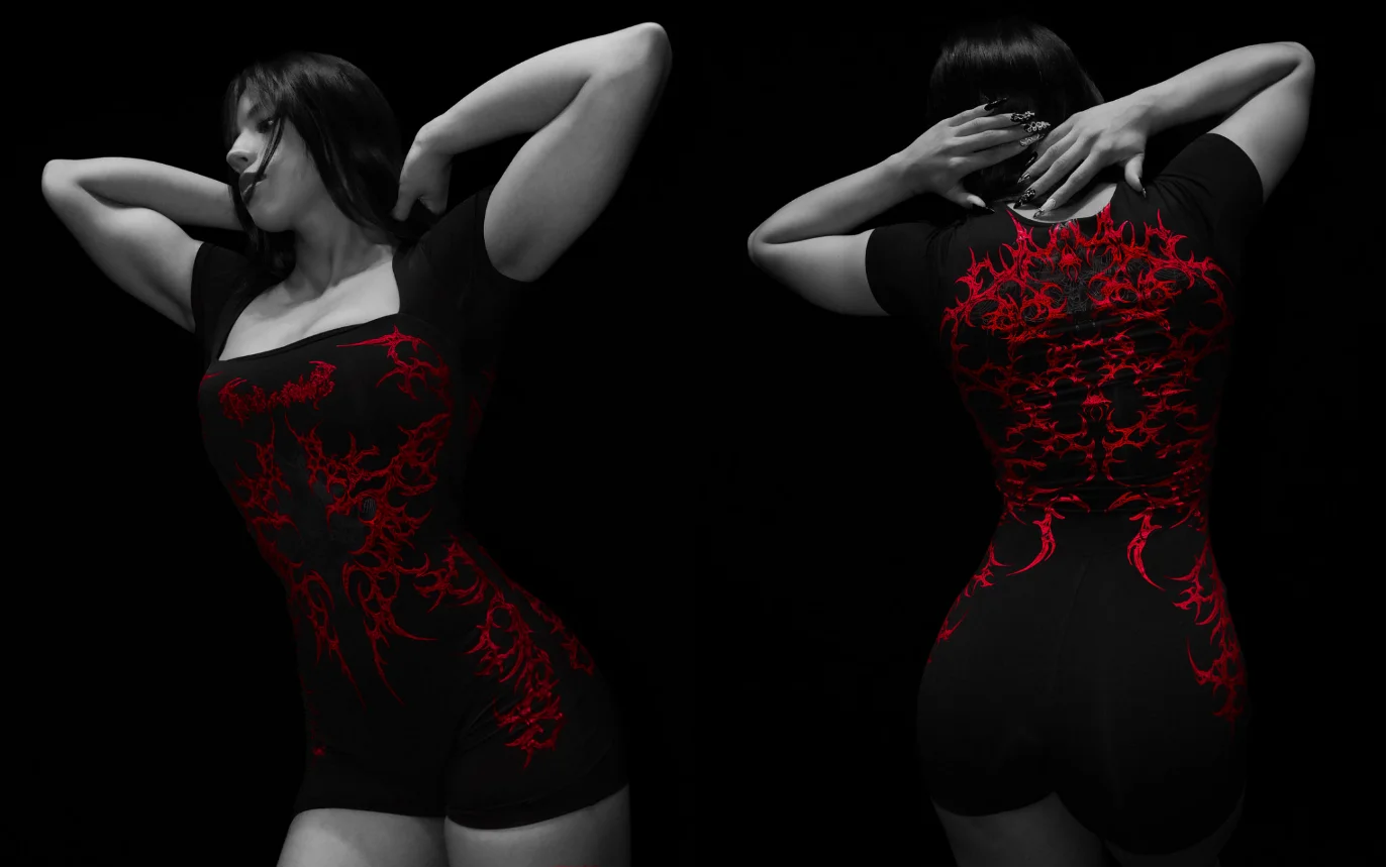 BODY Y CHAQUETA GOTICA