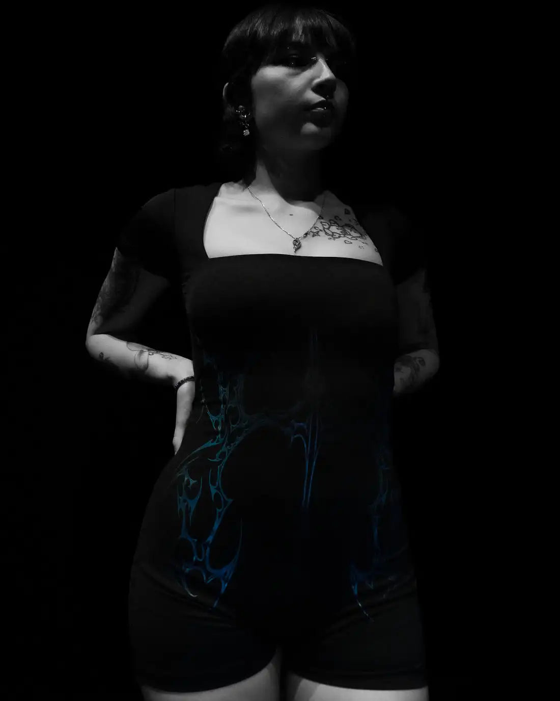 BODY Y CHAQUETA GOTICA