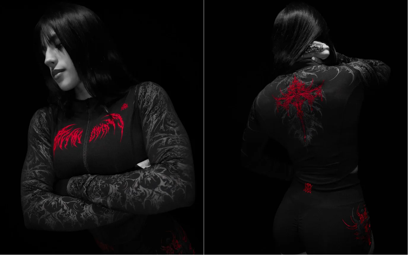 BODY Y CHAQUETA GOTICA