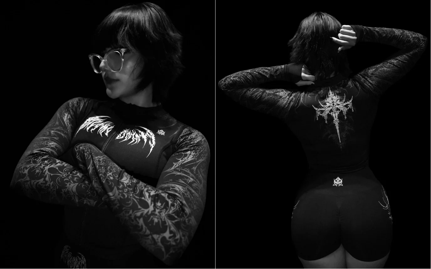 BODY Y CHAQUETA GOTICA