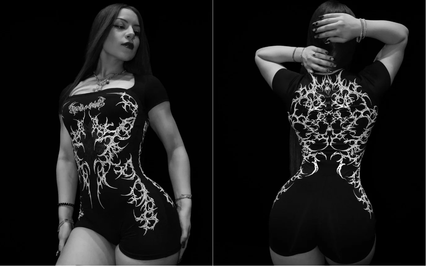 BODY Y CHAQUETA GOTICA