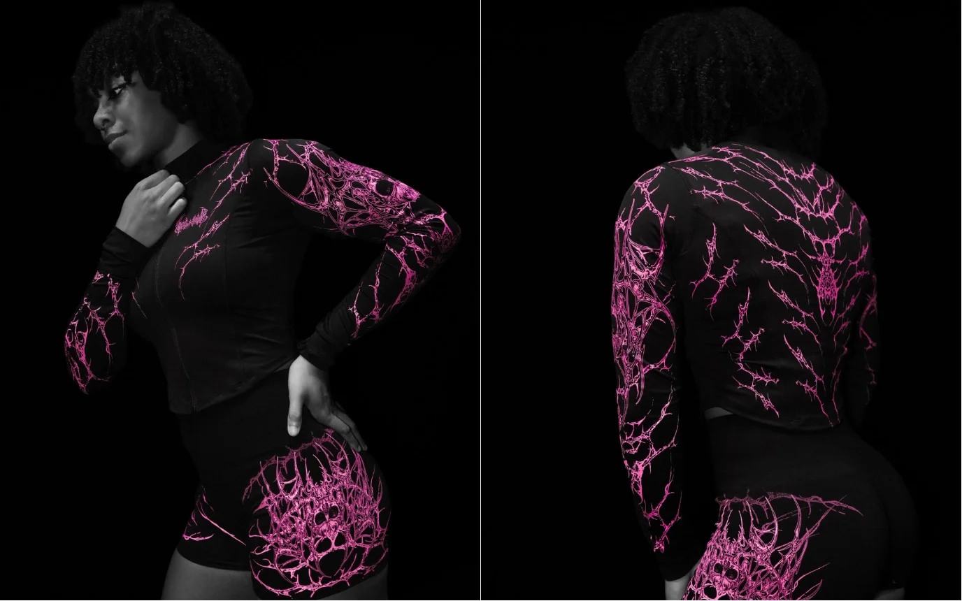 BODY Y CHAQUETA GOTICA