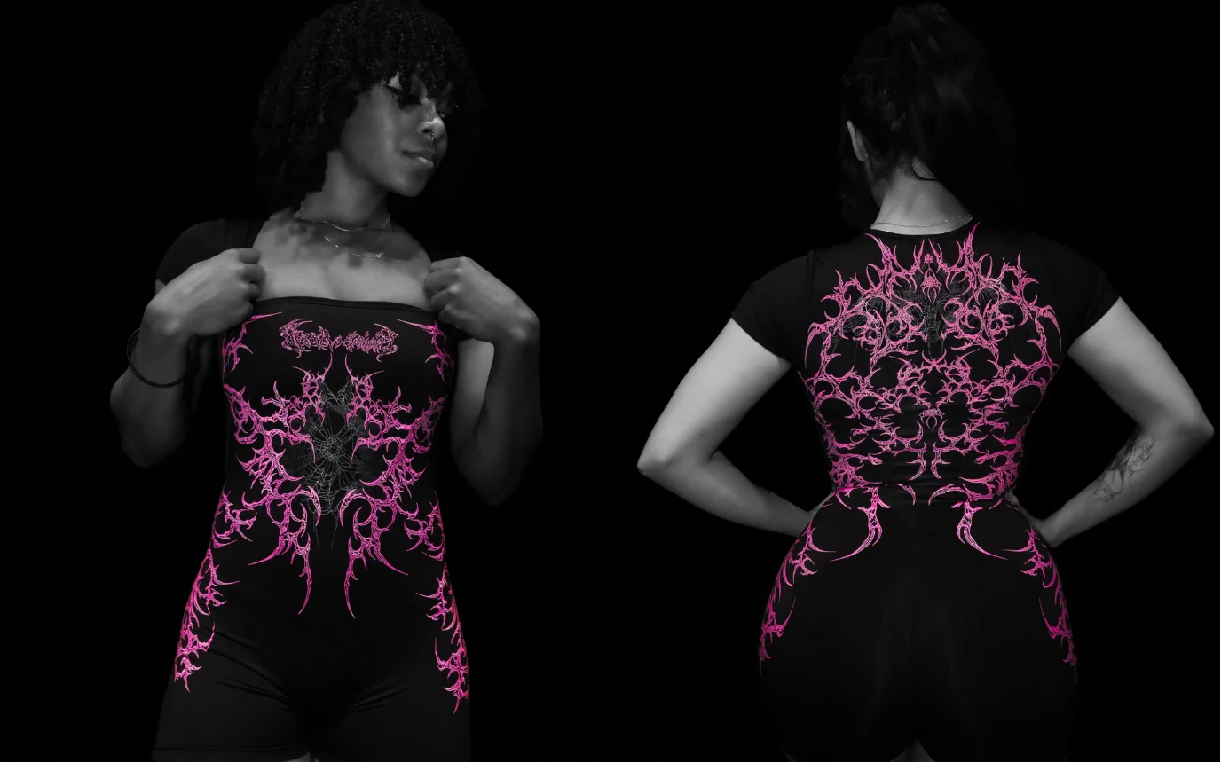 BODY Y CHAQUETA GOTICA