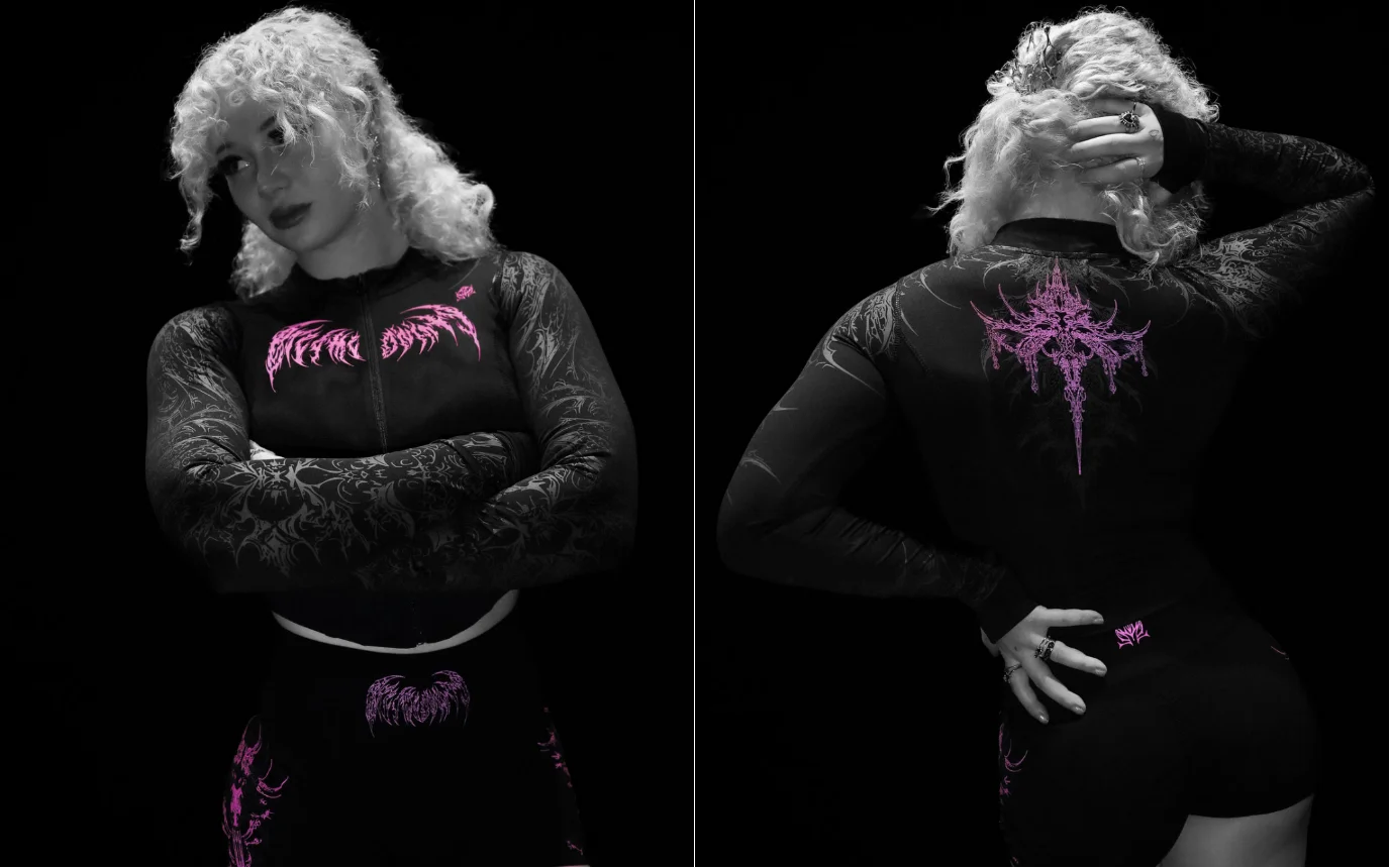 BODY Y CHAQUETA GOTICA