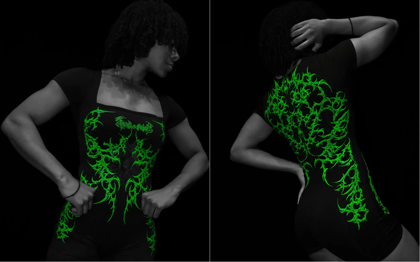 BODY Y CHAQUETA GOTICA