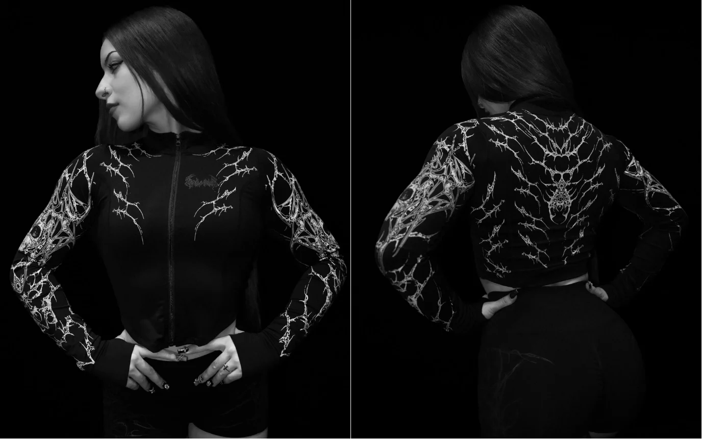 BODY Y CHAQUETA GOTICA