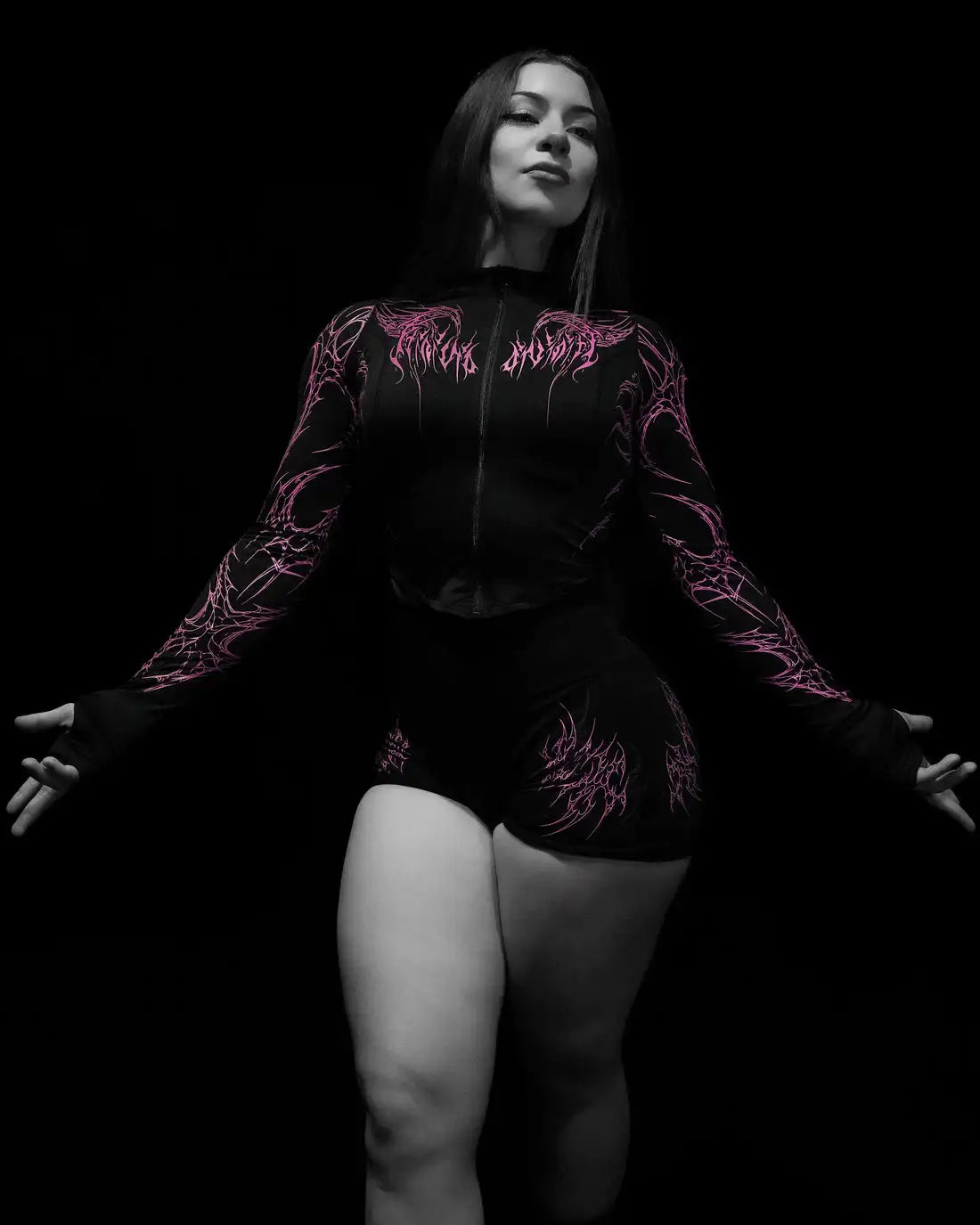 BODY Y CHAQUETA GOTICA