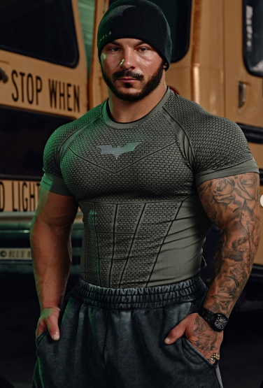 BATMAN Compresiva patrón de murciélago