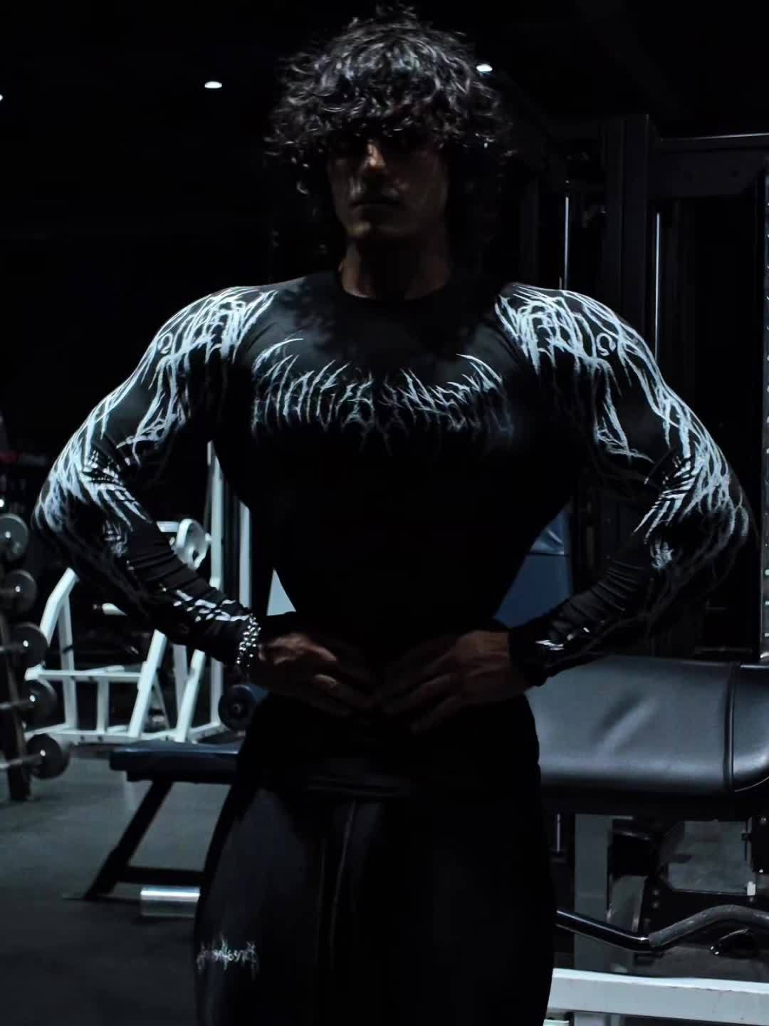 Camiseta de entrenamiento atlético para hombre