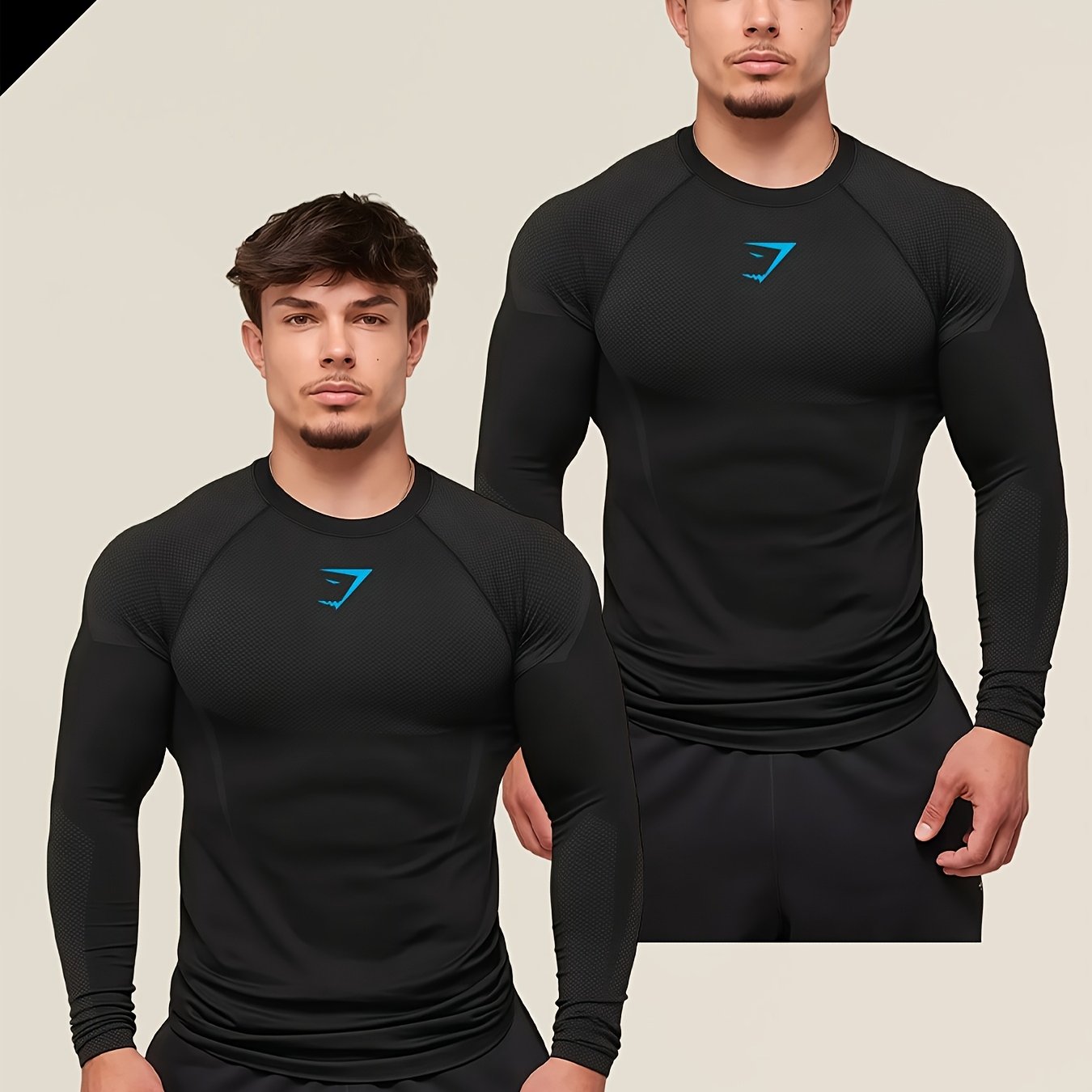 Camiseta de Compresion Superheroe Roja 2 Pares